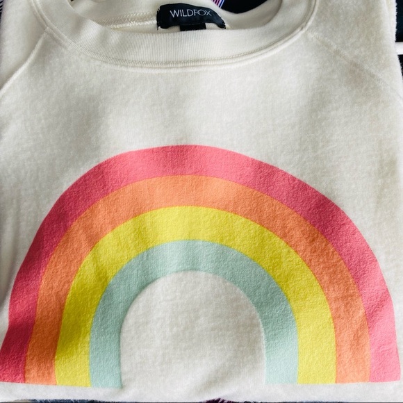 Wildfox After The Rain Sommers Sweatshirt Sz Small - Picture 10 of 10